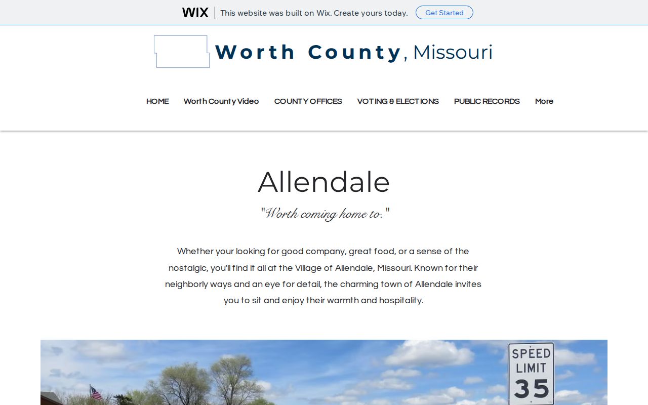 Allendale court records community context in Worth County
