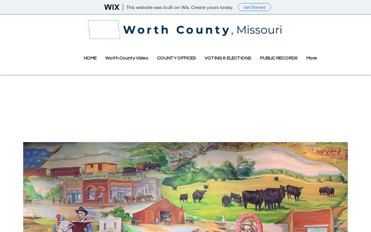 Sheridan court records community context in Worth County